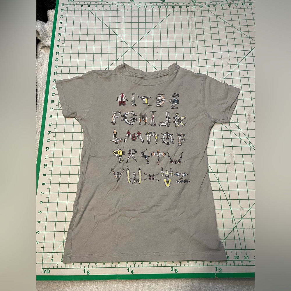 Star Wars Ships Alphabet Shirt